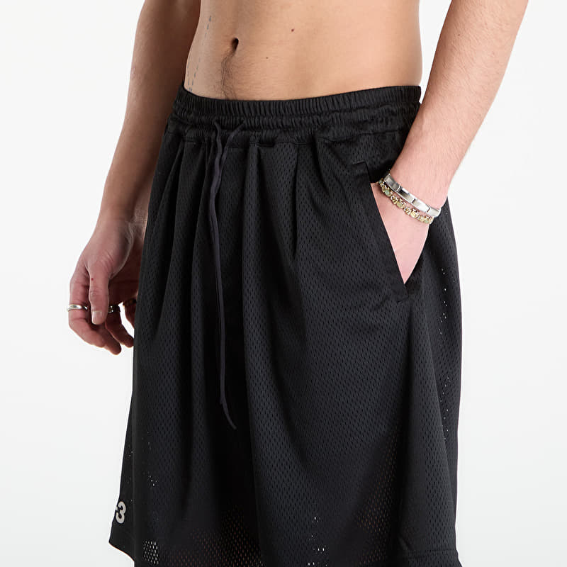 Y-3 Mesh Shorts Black | Footshop