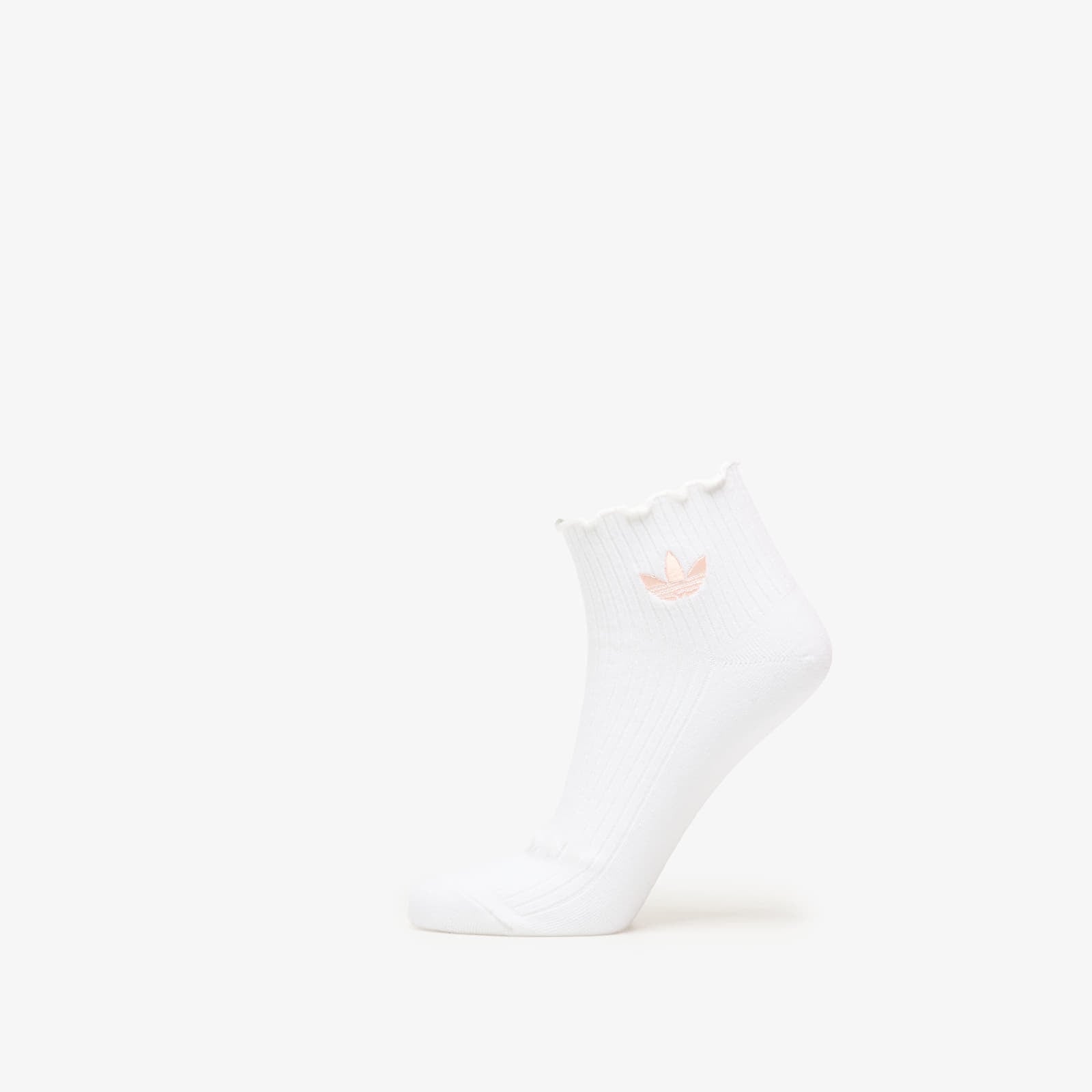 Sokken adidas Ruffle 1/4 Socks 2-Pack Blush Pink/ White