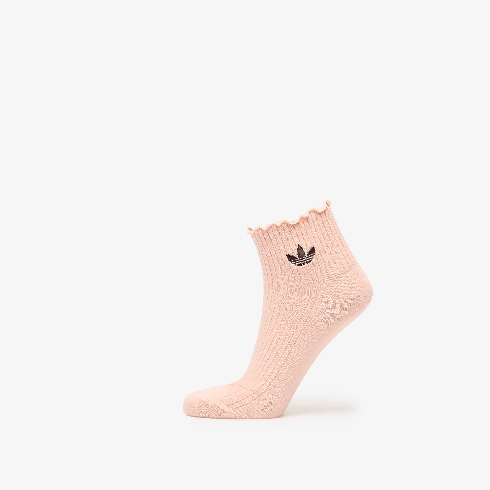 Sokken adidas Ruffle 1/4 Socks 2-Pack Blush Pink/ White