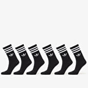 adidas 3S Crew Sock 6-Pack Black