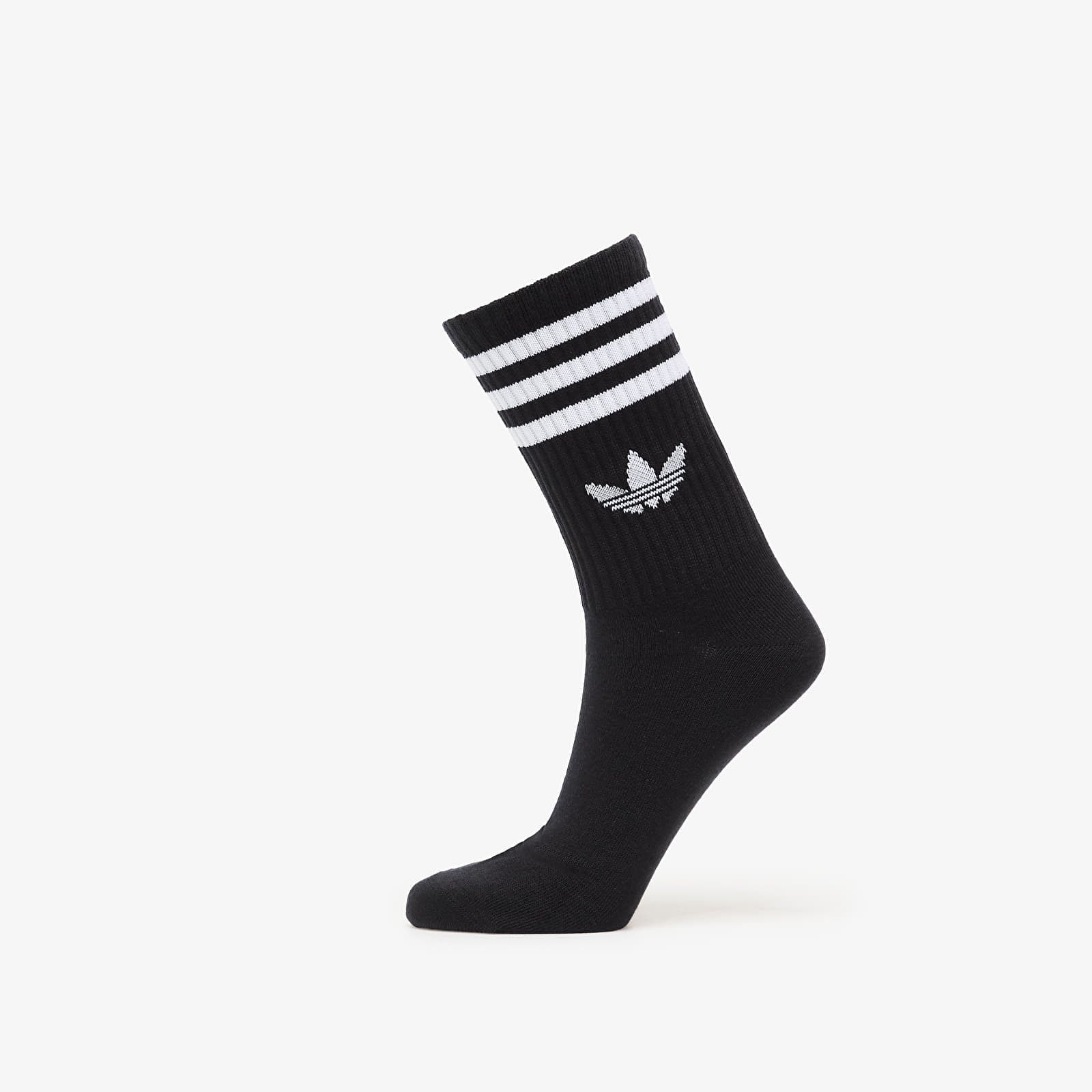 Nogavice  adidas 3S Crew Sock 6-Pack Black