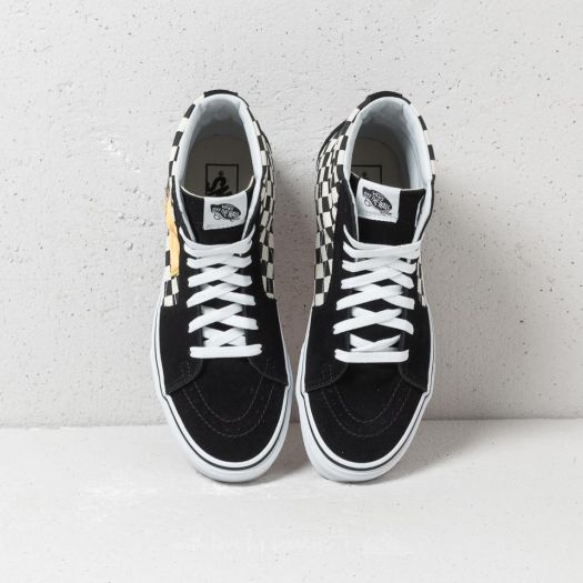 Vans sk8 hi satin patchwork sale