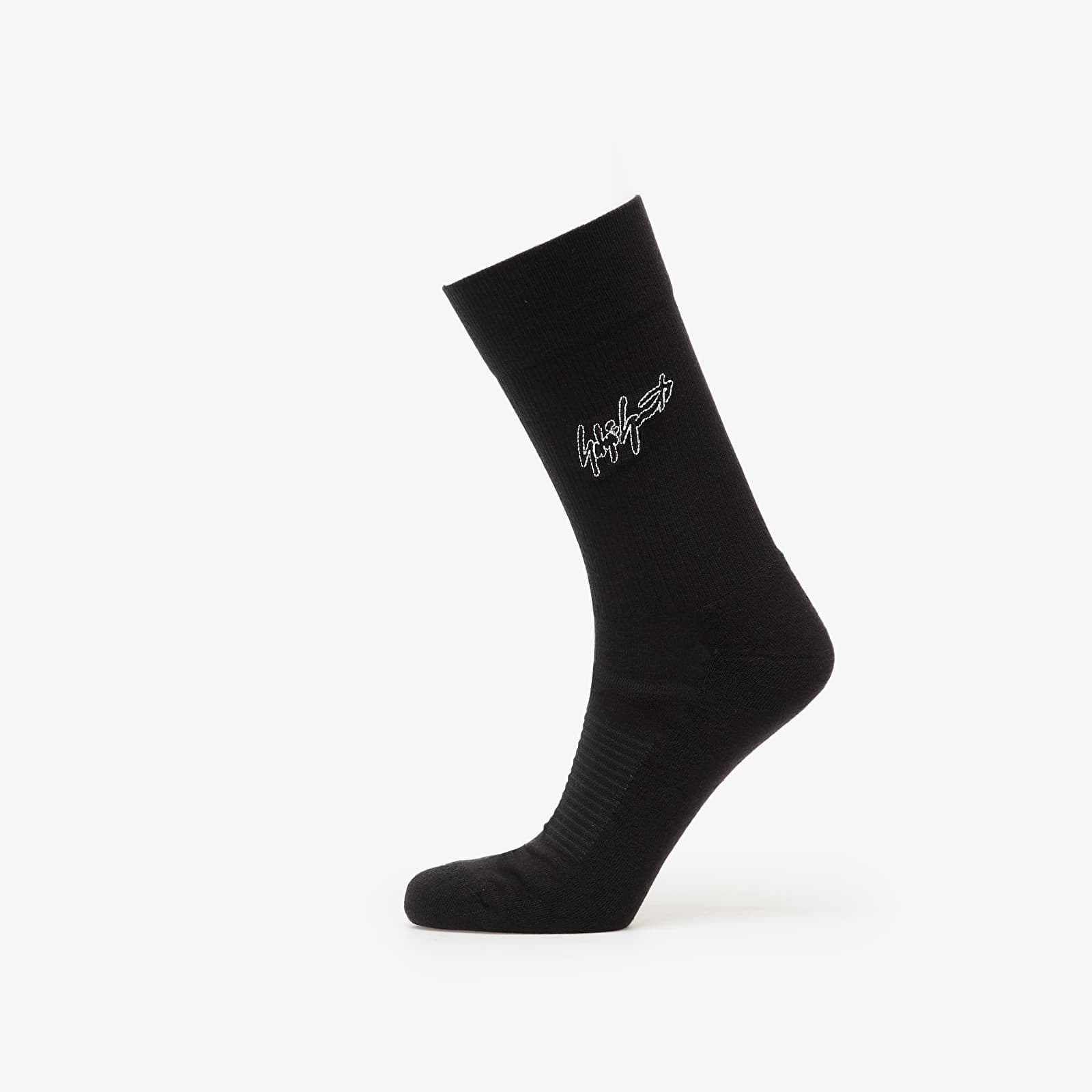 Calzetti Y-3 Graphic Crew Socks Black