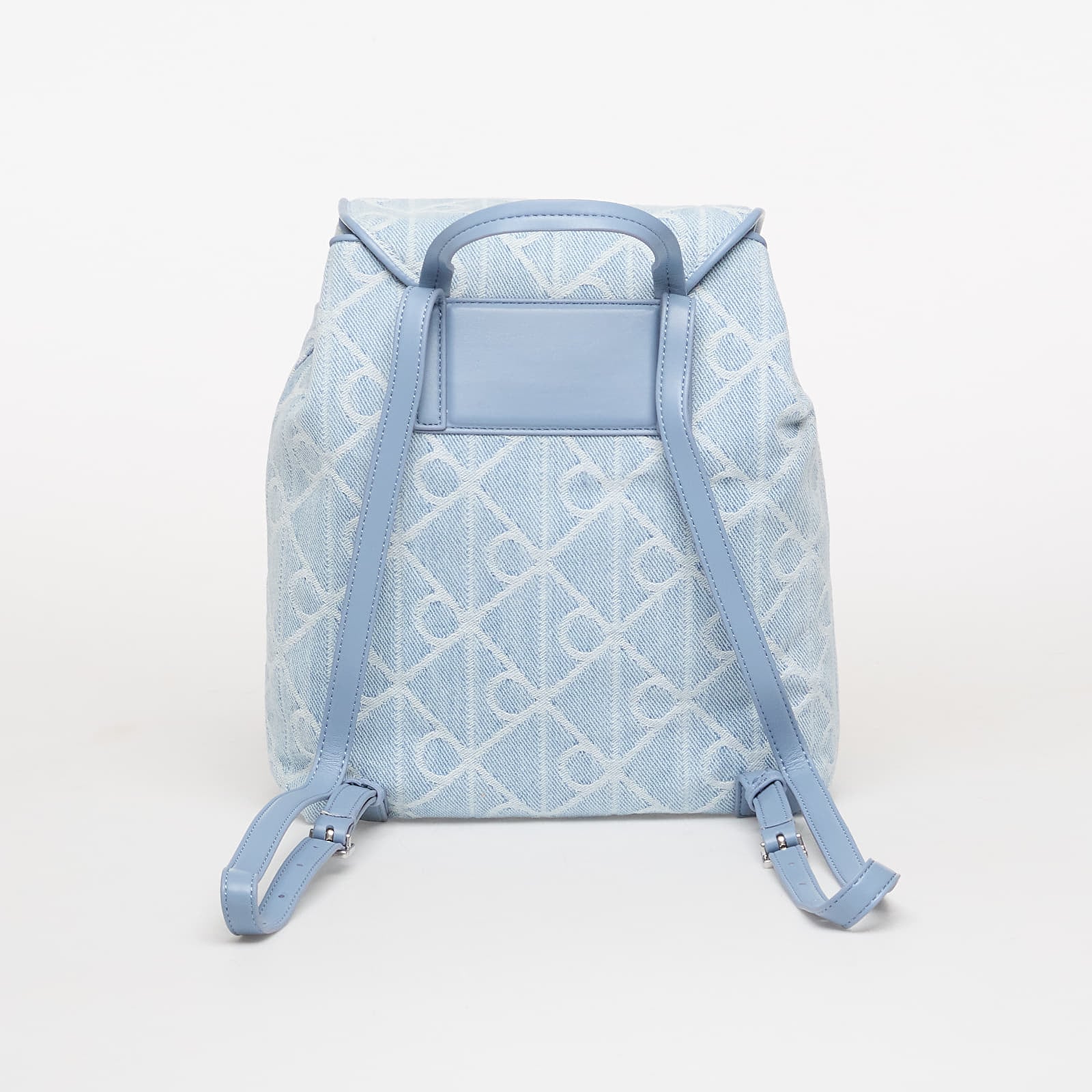 Backpacks Calvin Klein Emblem Aop Denim Backpack Blue