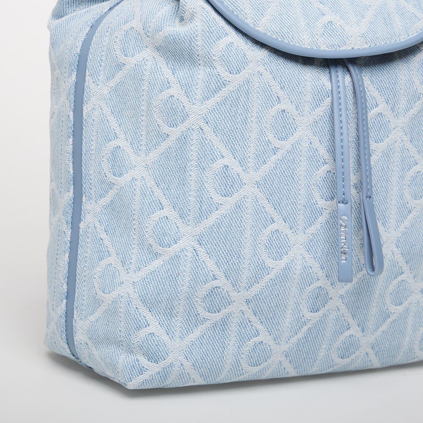 Backpacks Calvin Klein Emblem Aop Denim Backpack Blue