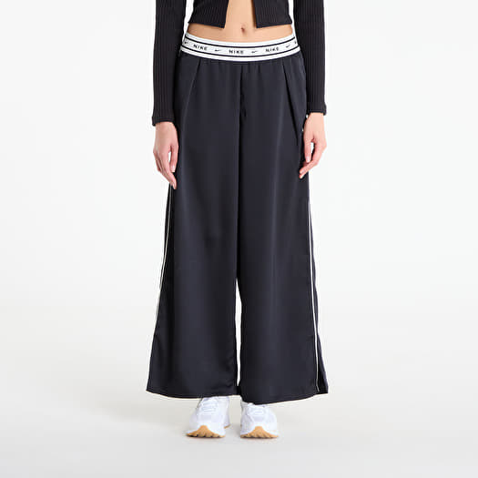 Nike Sportswear Women's Loose Mid-Rise Satin Pants Black/ Sail
