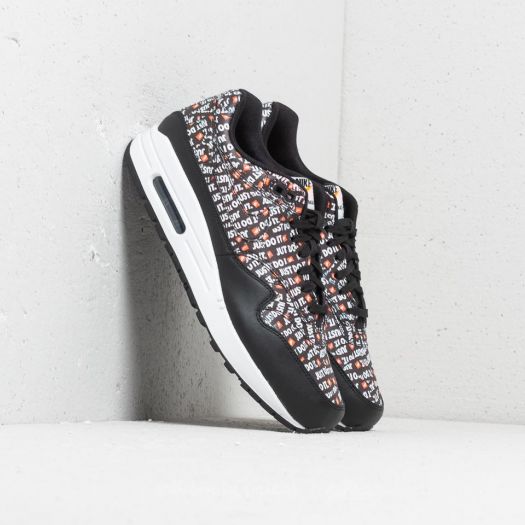 air max 1 premium just do it black