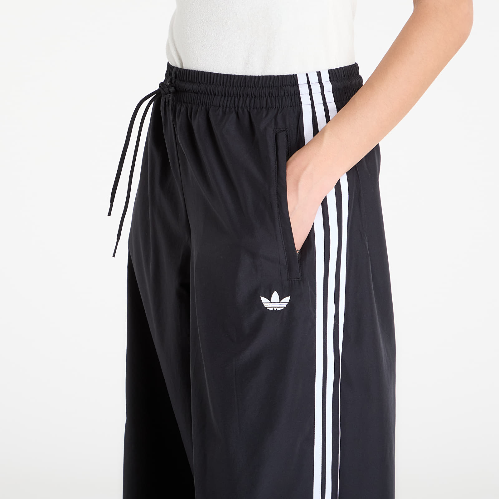 Pantaloni de damă adidas Firebird Adilenium Track Pant Black/ White