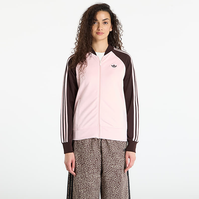 adidas Sst Classic Track Top Sandy Pink/ Aurora Coffee