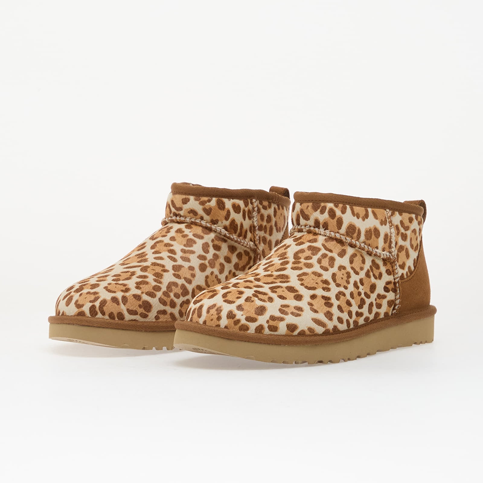 Women's shoes UGG W Classic Ultra Mini Plains Felicity Leopard Jasmine