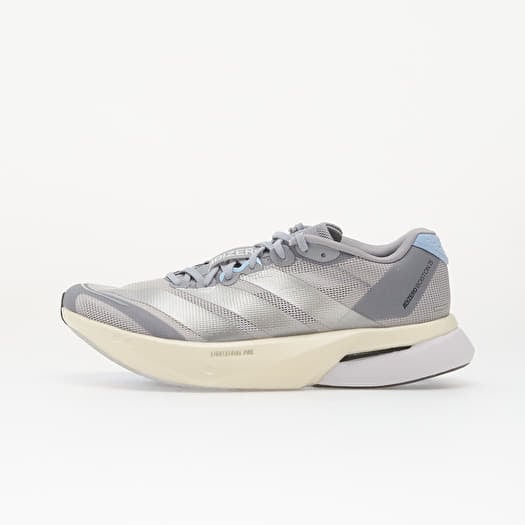 adidas Adizero Boston 13 Halo Silver/ Silver Met./ Glow Blue