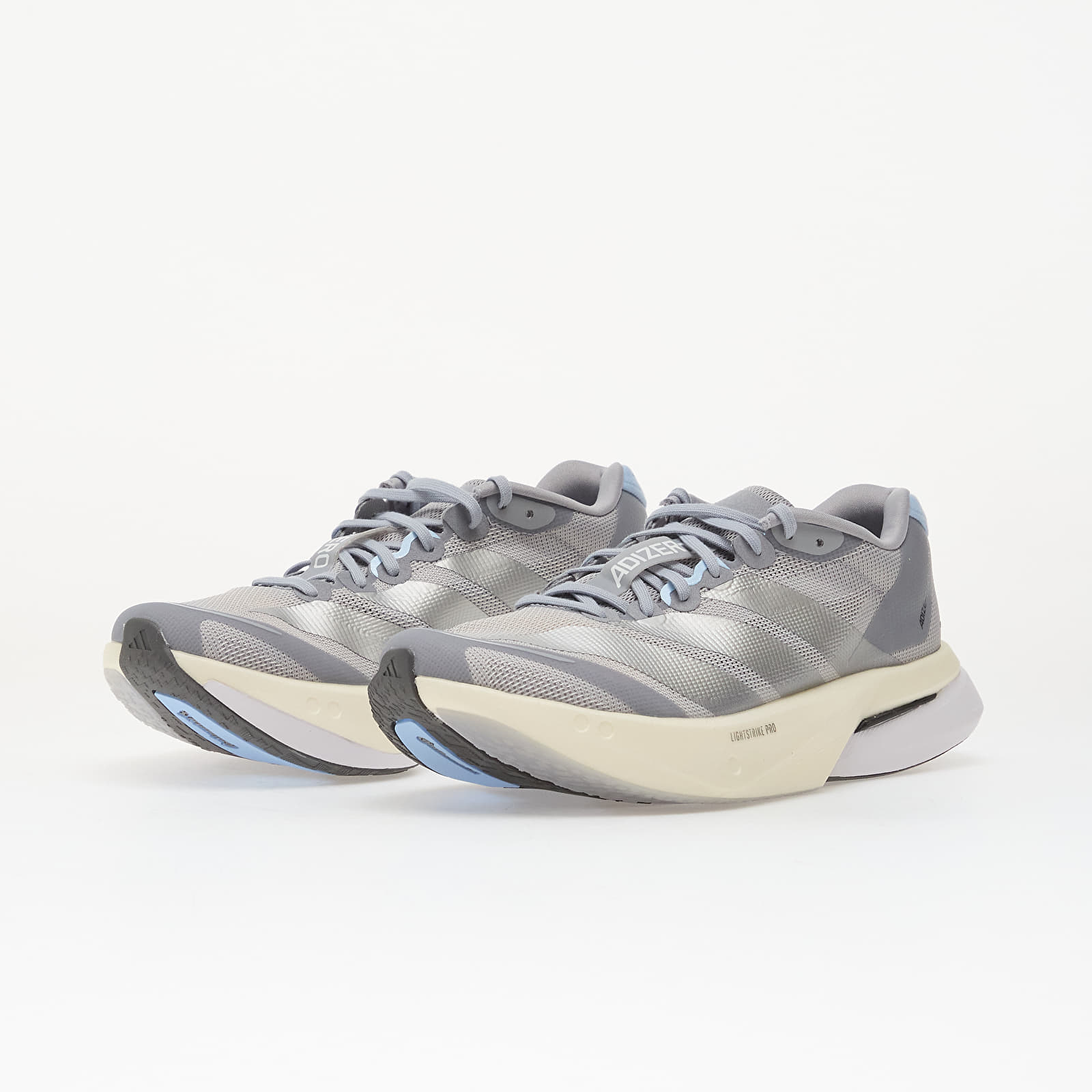 Ženski čevlji adidas Adizero Boston 13 Halo Silver/ Silver Met./ Glow Blue