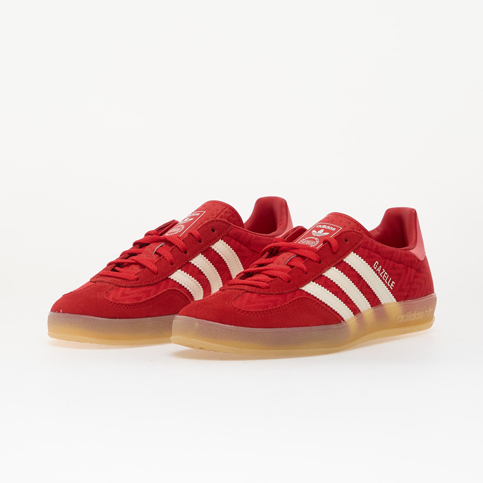 Дамски кецове и обувки adidas Gazelle Indoor W Better Scarlet/ Core White/ Gum