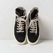 Men's shoes Rick Owens DRKSHDW Vegan Sneaks Black/ Milk