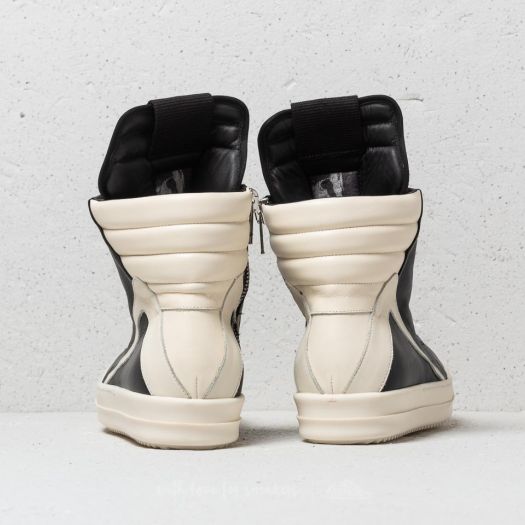 Rick Owens Geobasket Black/ Milk/ Milk | Footshop