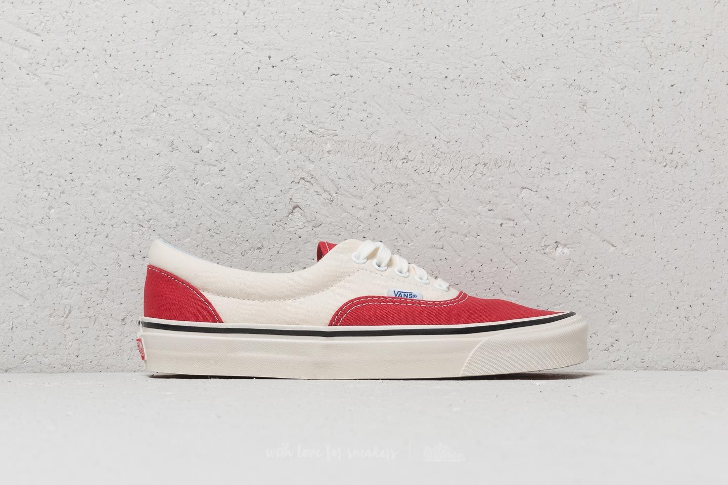 Men s shoes Vans Era 95 DX Anaheim Factory Red OG White Footshop