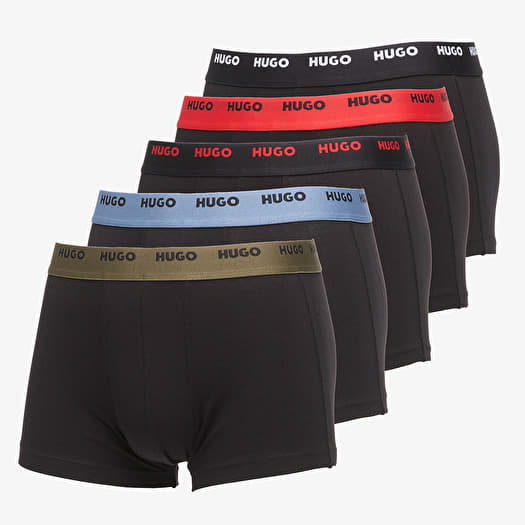 Boxerky Hugo Boss Trunk 5-Pack Light Grey