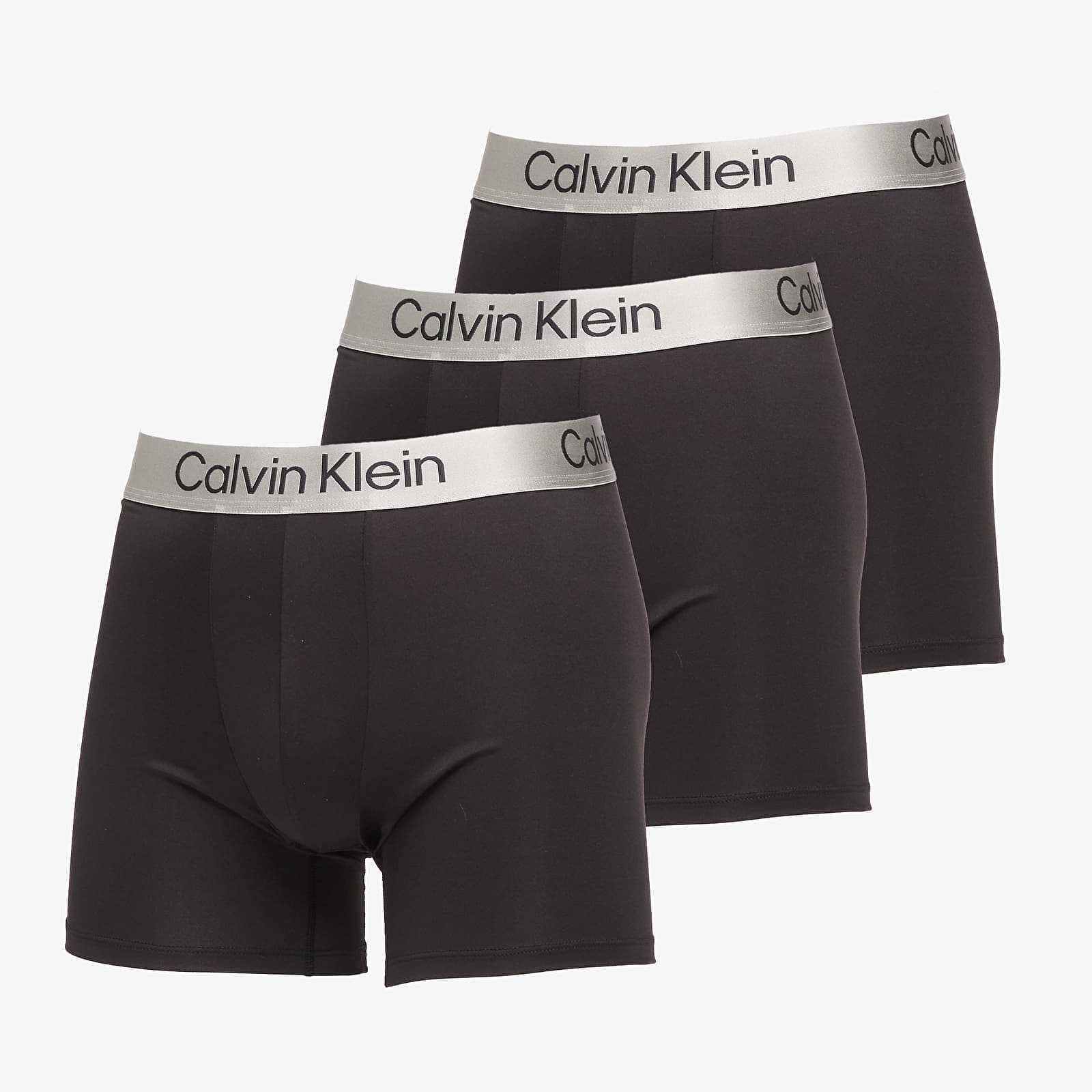 Boxeri Calvin Klein Boxer Brief 3-Pack Black XL