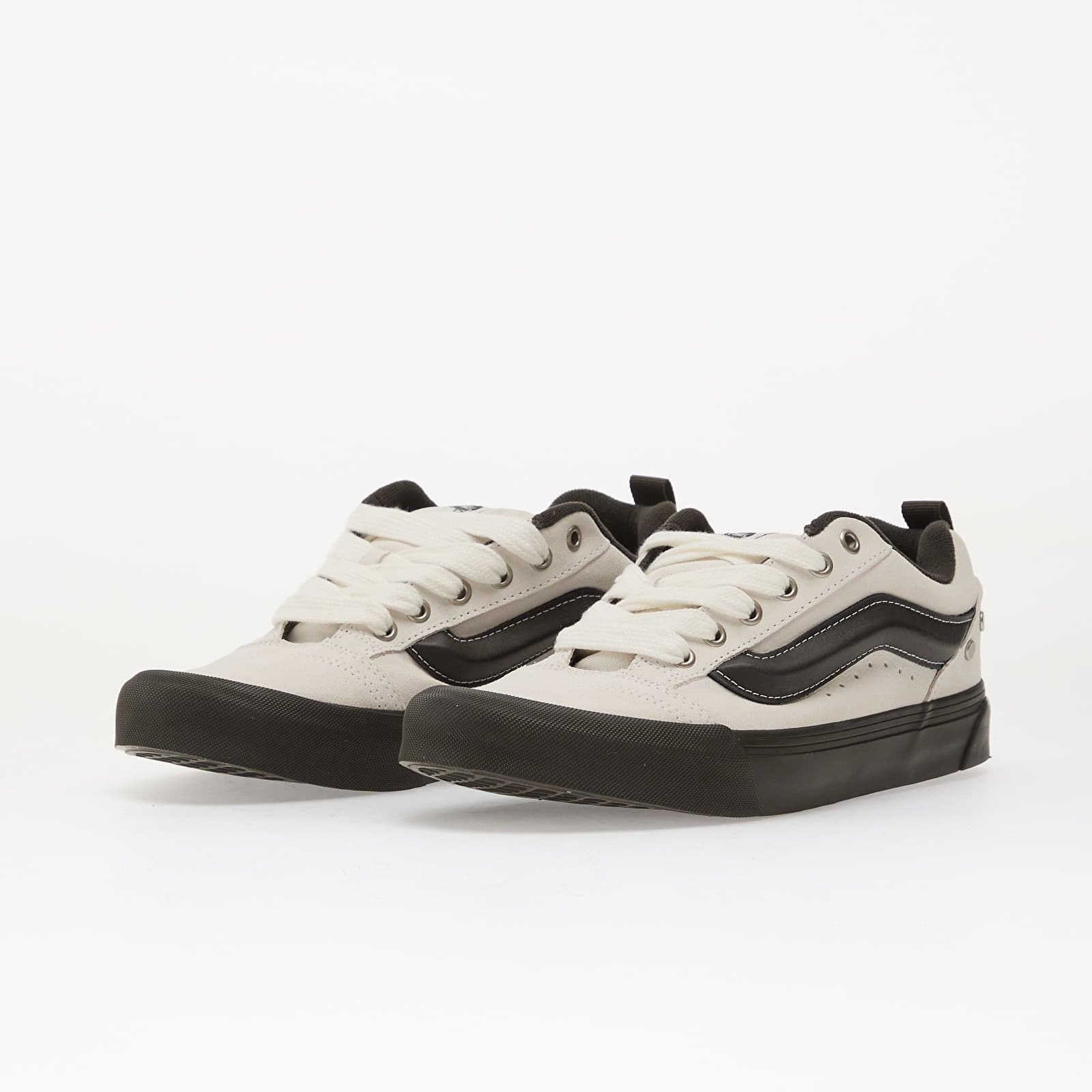 Sapatos de homem Vans Knu Skool Grunge White