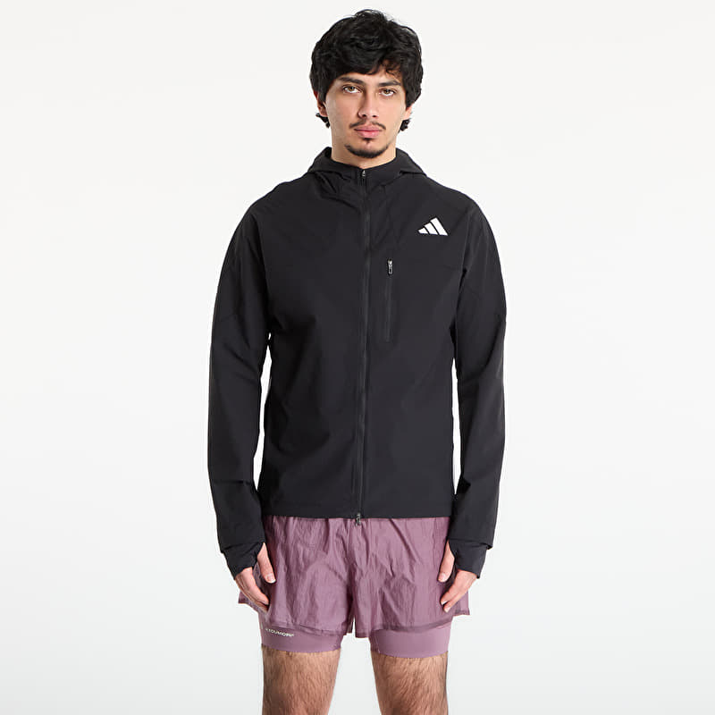 Dzseki adidas Adizero Running Jacket Black/ Black