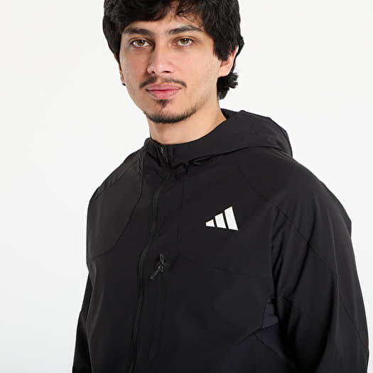 Men's jackets adidas Adizero Running Jacket Black/ Black (IX8988