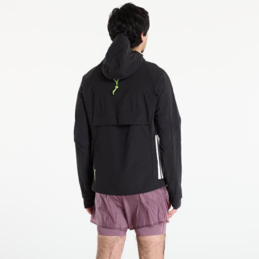 Men's jackets adidas Adizero Running Jacket Black/ Black (IX8988