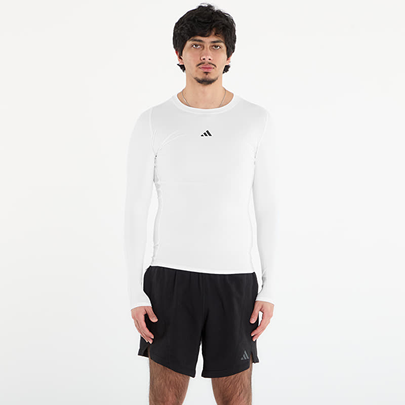 T-shirt adidas Techfit Compression Training Long Sleeve Long-Sleeve Top White