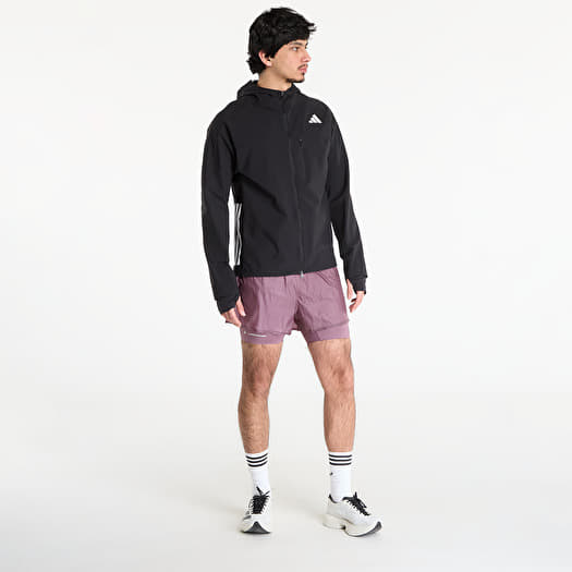 Men's jackets adidas Adizero Running Jacket Black/ Black (IX8988
