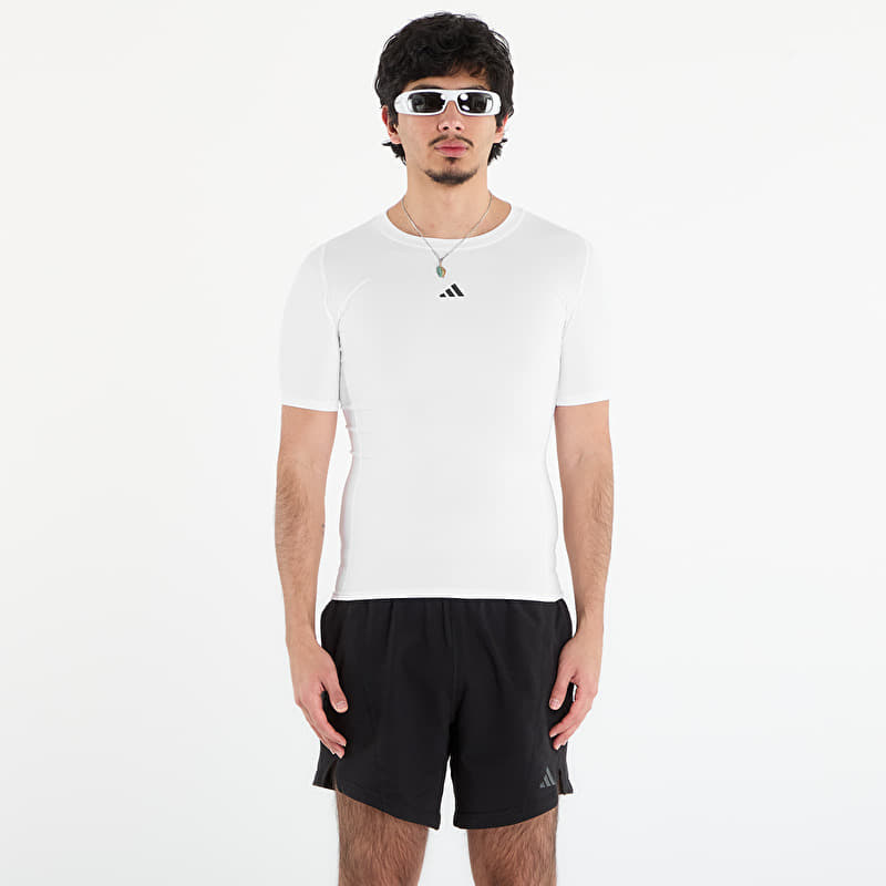 T-shirt adidas Techfit Compression Training T-Shirt White