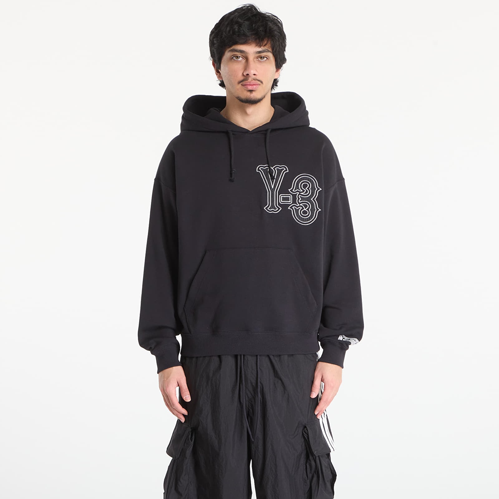 Pánske mikiny Y-3 Elite 5 Gfx Hoodie Black