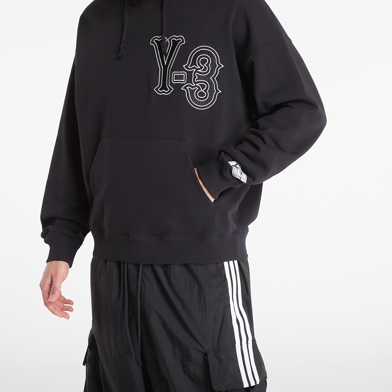 Pánske mikiny Y-3 Elite 5 Gfx Hoodie Black