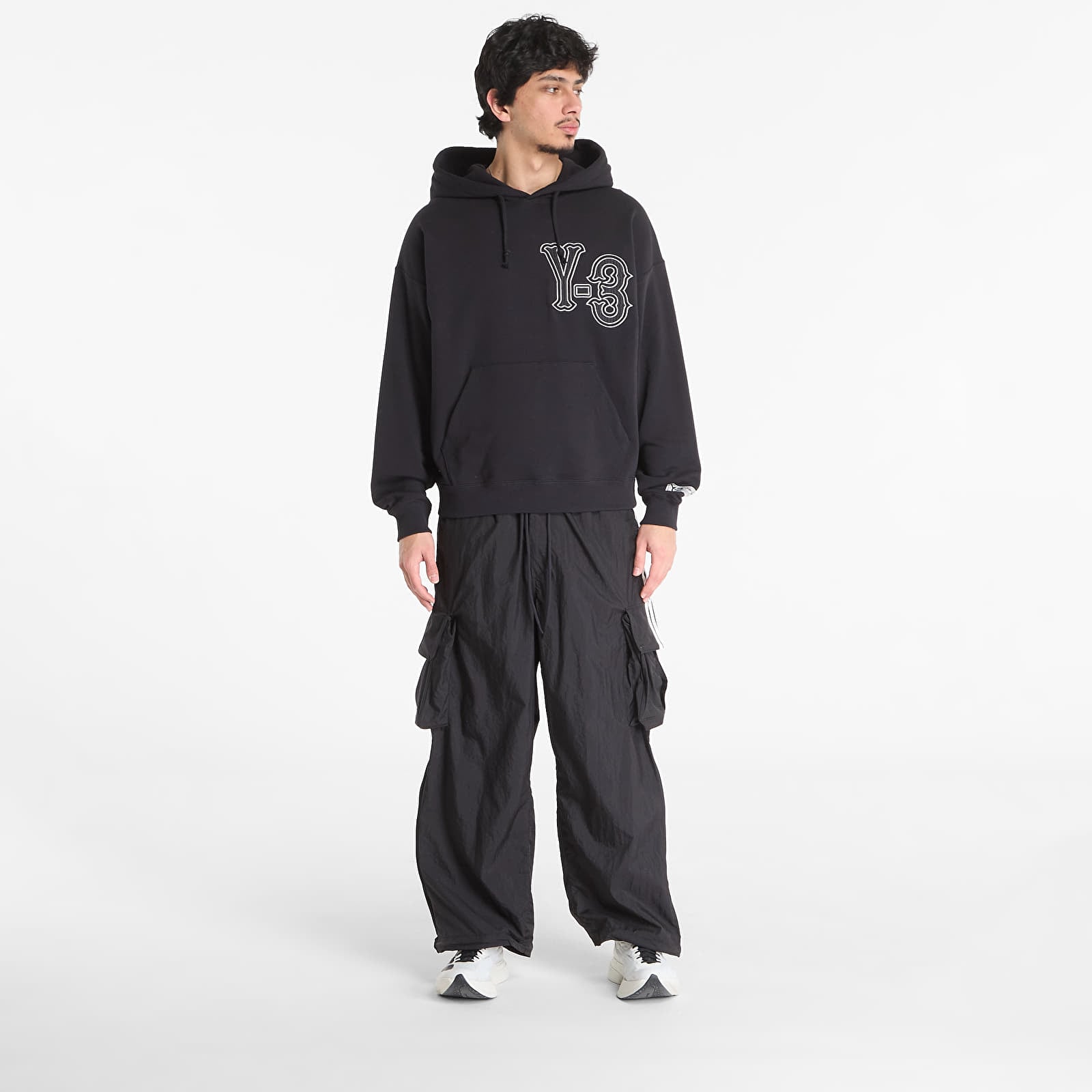 Pánske mikiny Y-3 Elite 5 Gfx Hoodie Black