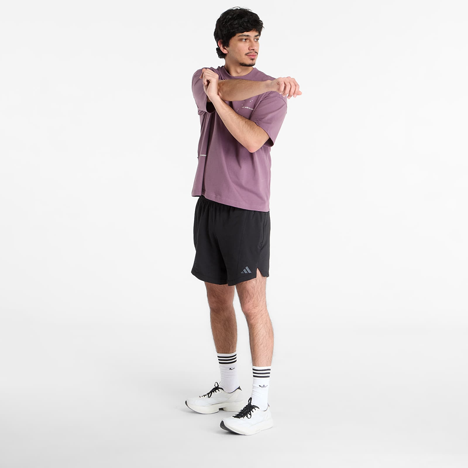 Marškinėliai adidas Adi365 x Hermanos Koumori Running T-Shirt UNISEX Shadow Fig