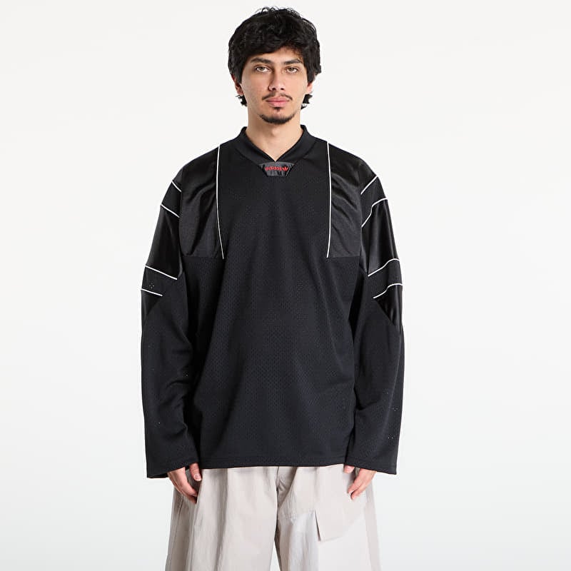Dres adidas Long Sleeve Jersey Black
