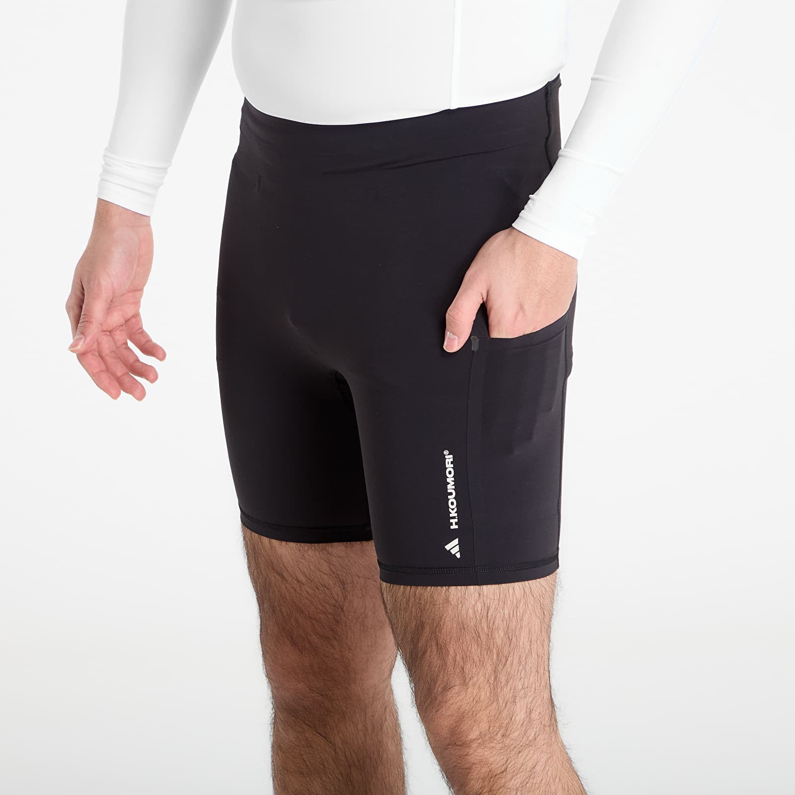 Leginsai adidas Adi365 x Hermanos Koumori Short Tights Black