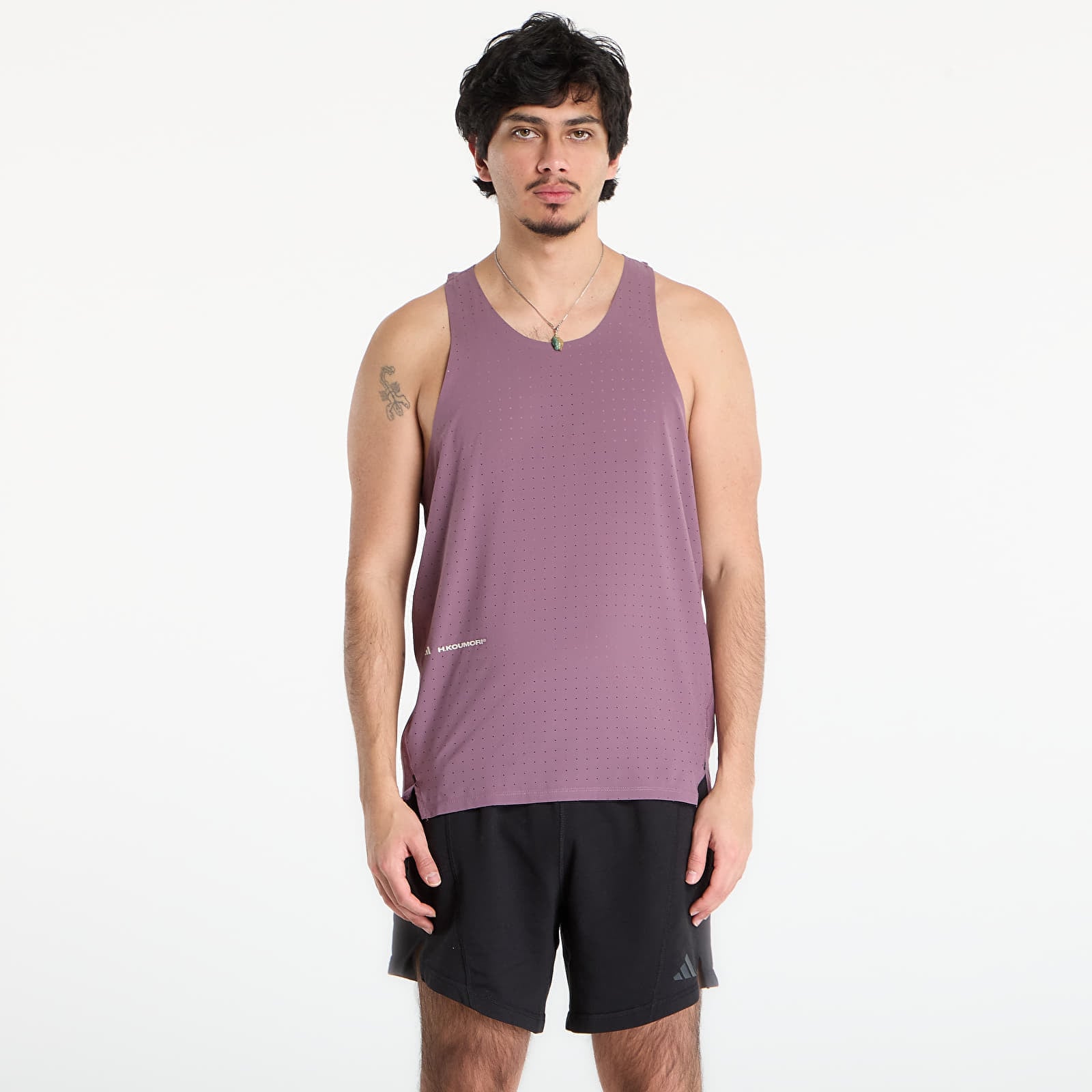 Tricou adidas Adi365 x Hermanos Koumori Running Tank Top Shadow Fig L