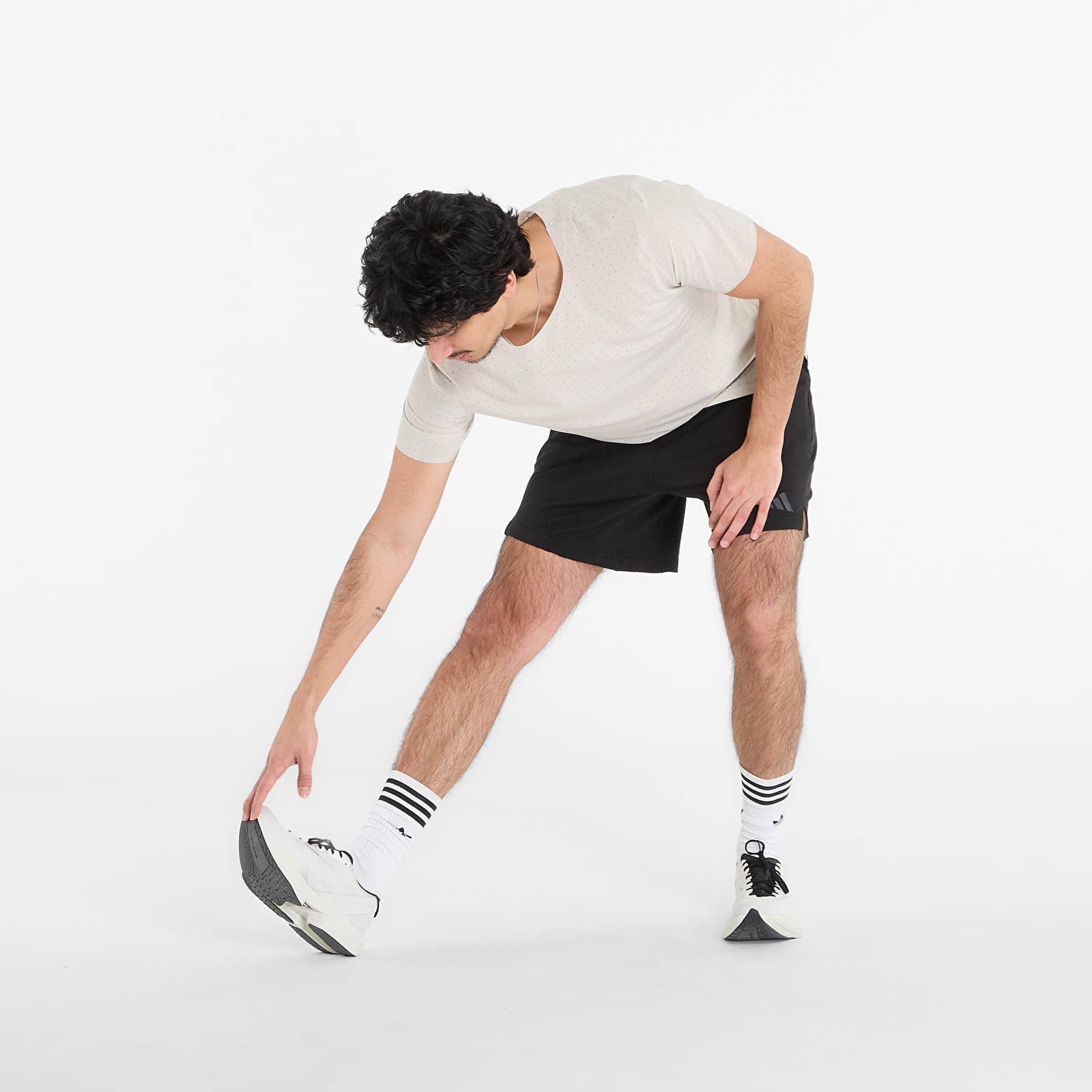 Marškinėliai adidas Adi365 x Hermanos Koumori Running T-Shirt Putty Grey