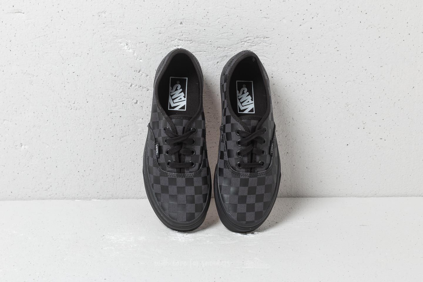 Men s shoes Vans Authentic High Density Black Checkerboard