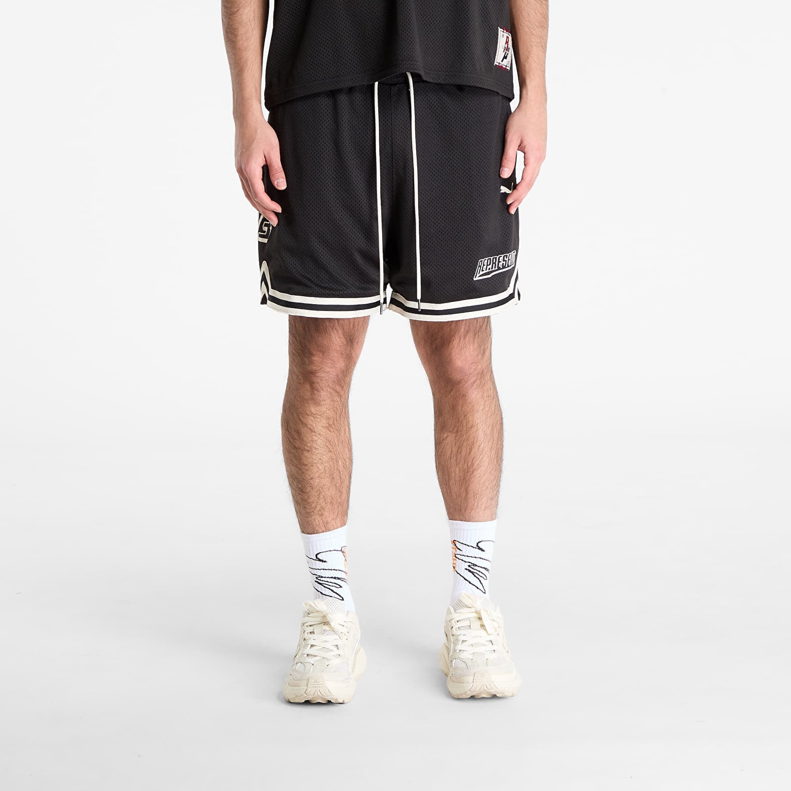 Pantaloni scurți Puma x Represent Short I PUMA Black XXL