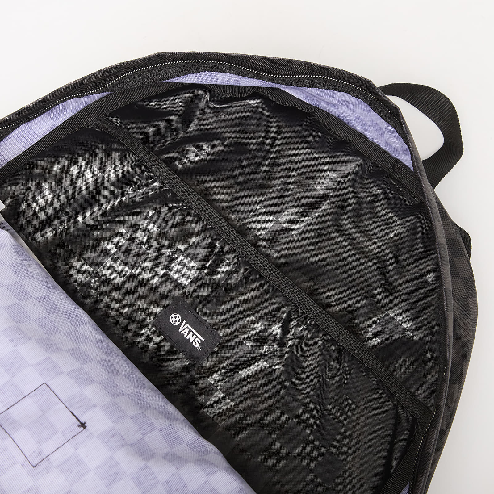 Mochilas para homem Vans Old Skool Check Backpack Black/Charcoal
