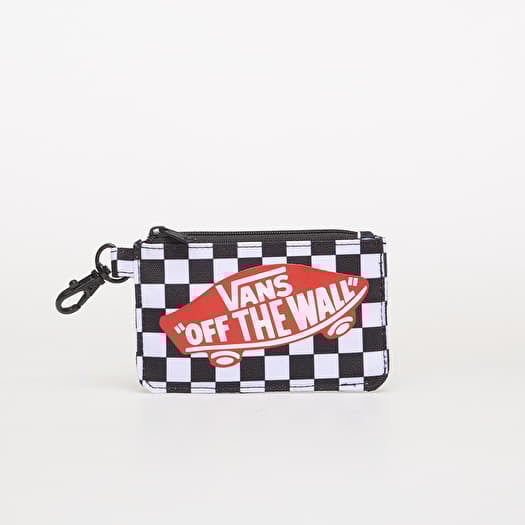 Brieftasche Vans Off The Wall Zip Wallet  Black/ White