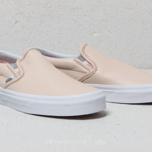 Lurex gore slip on vans top