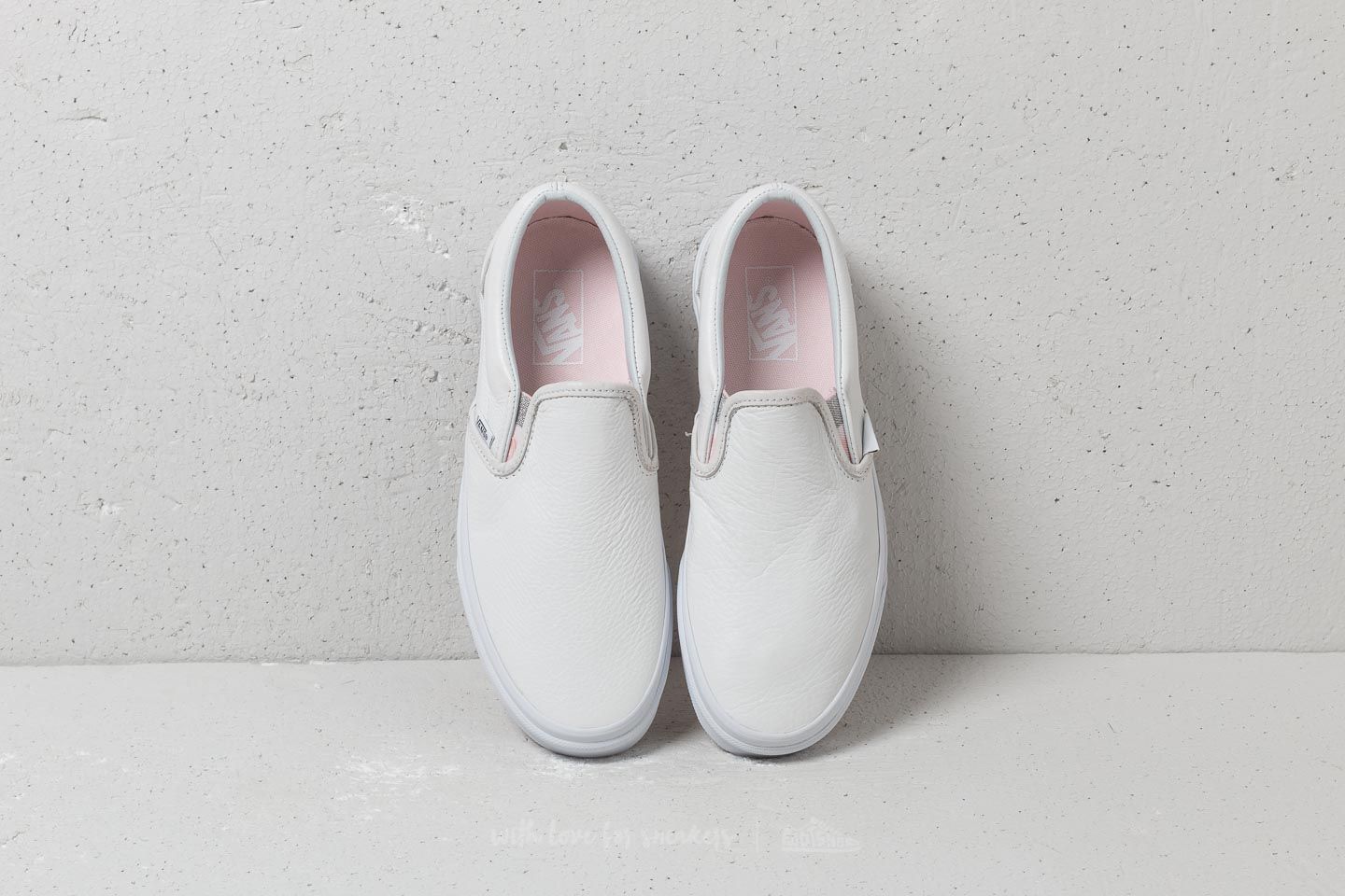 Naisten kengät Vans Classic Slip-On (Lurex Gore) True White