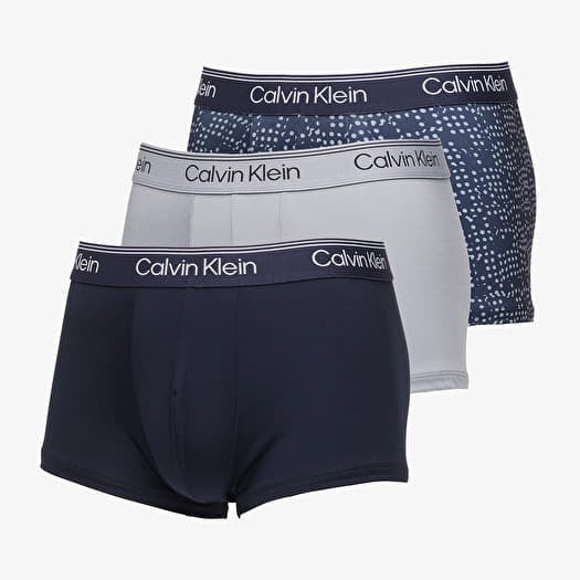Calvin Klein Low Rise Trunk 3-Pack Blue