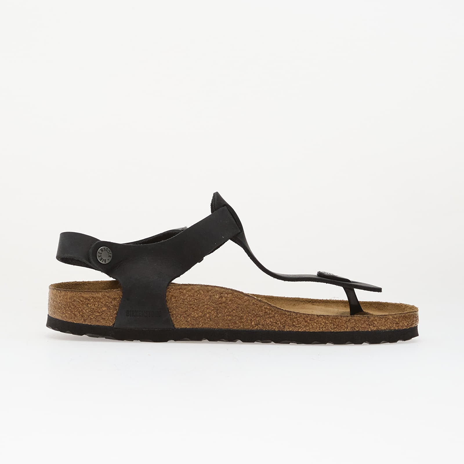 Herresko Birkenstock Kairo Oiled Leather Unisex Black