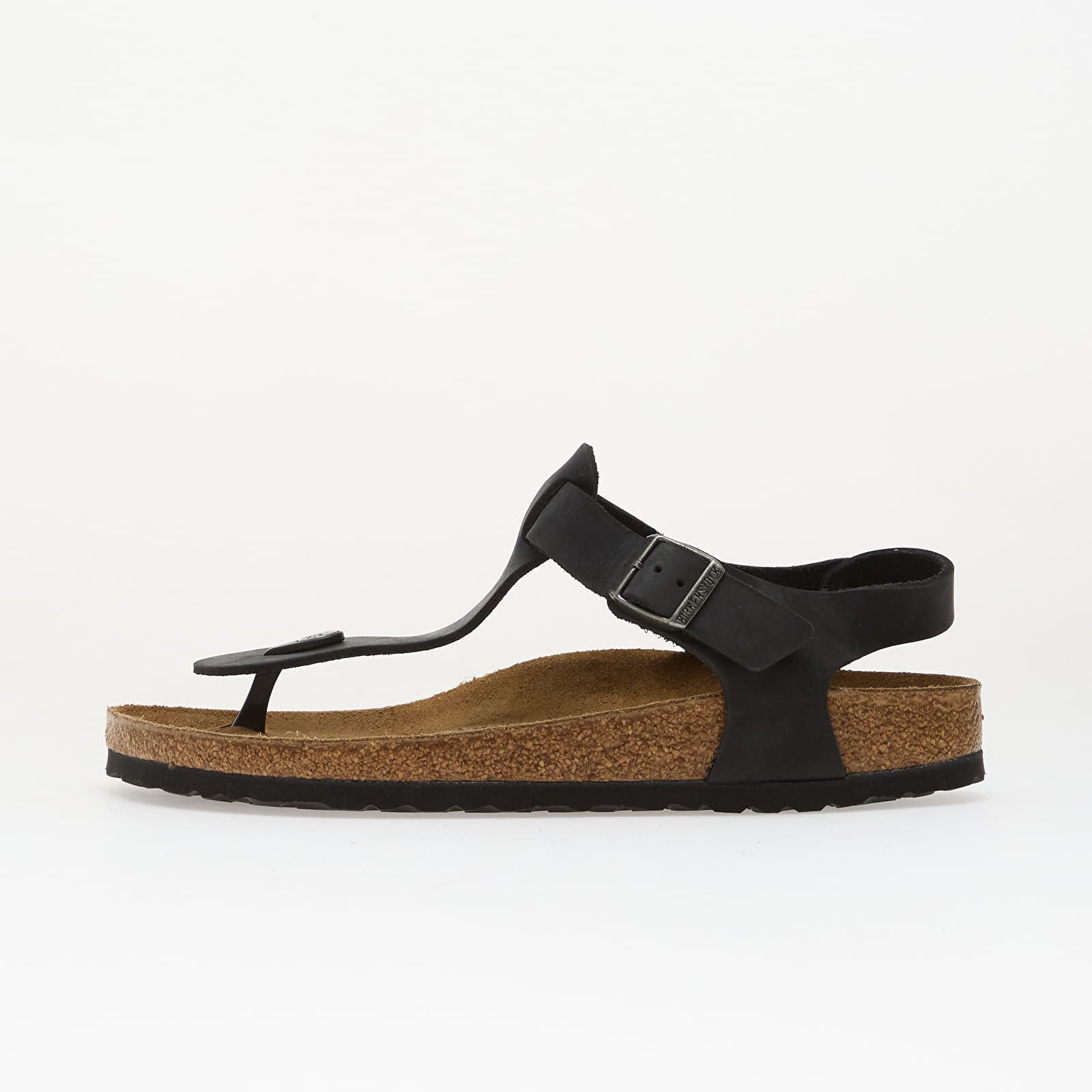Herresko Birkenstock Kairo Oiled Leather Unisex Black