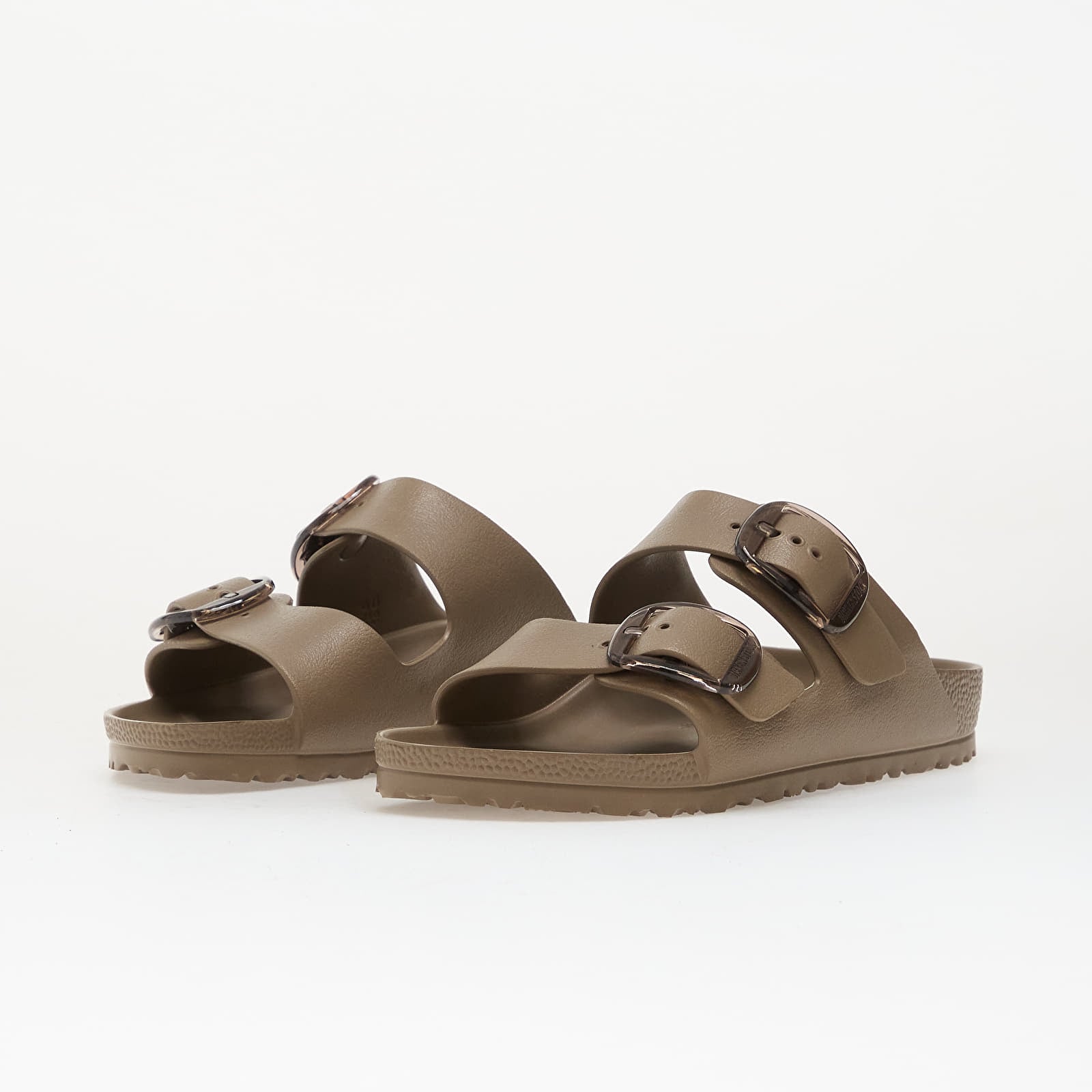 Damesko Birkenstock Arizona Big Buckle EVA Women Gray Taupe