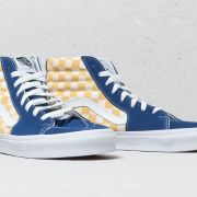 Vans checkerboard best sale blue and yellow