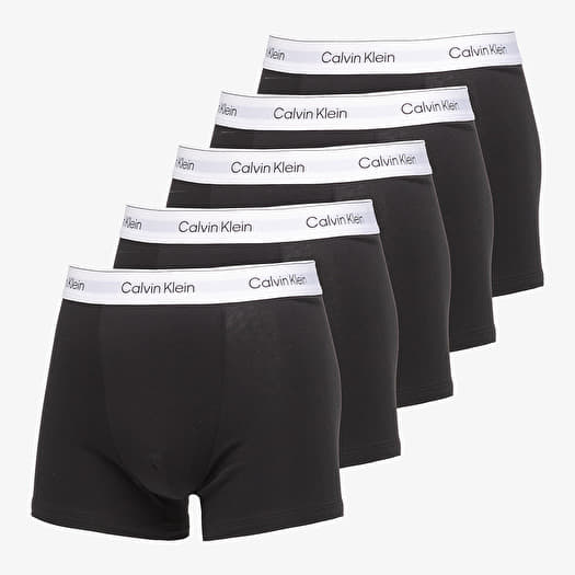 Boxershorts Calvin Klein Relaxed Fit Trunk 5-Pack Black