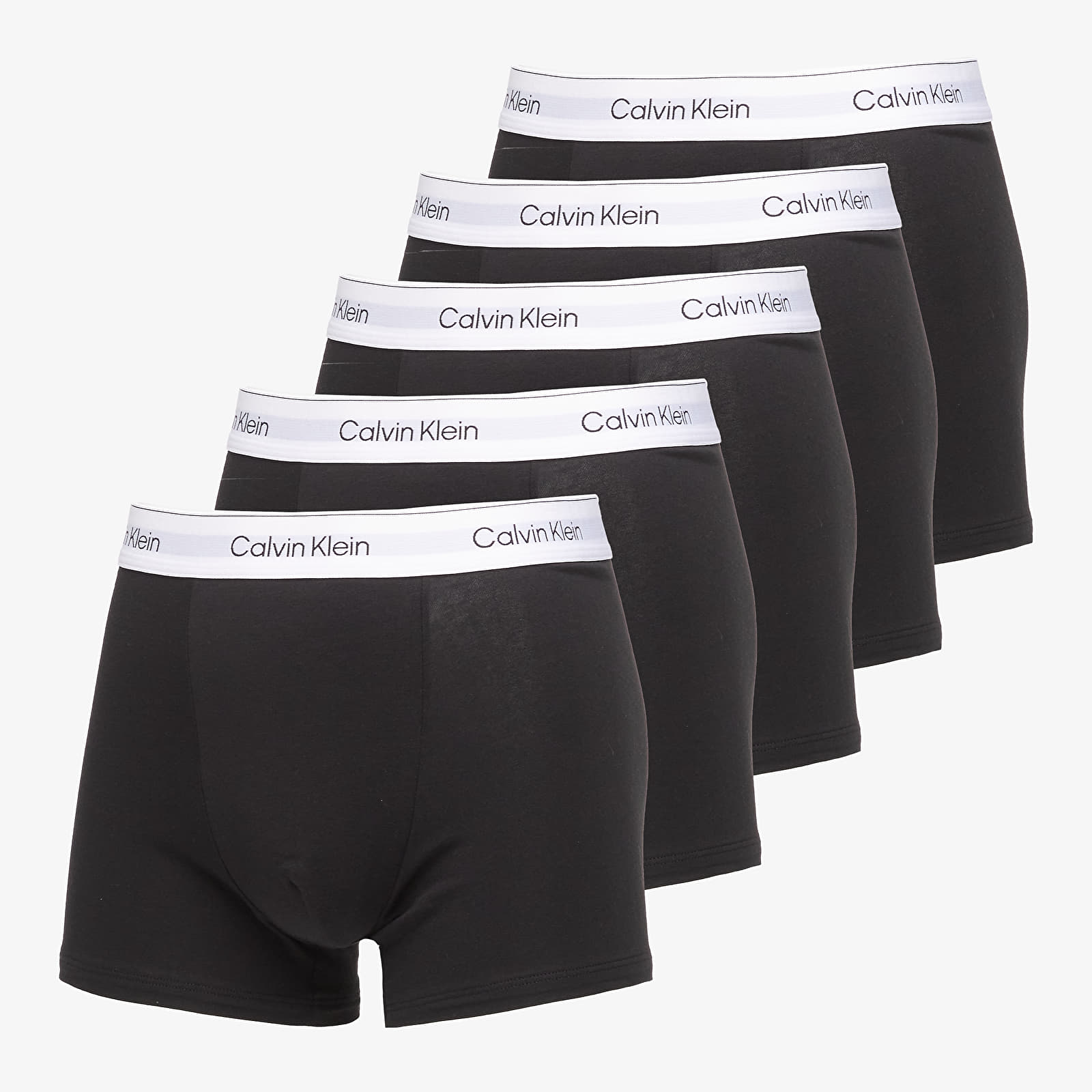 Boksarice  Calvin Klein Relaxed Fit Trunk 5-Pack Black